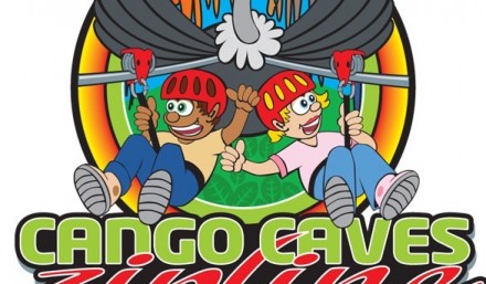 CANGO CAVES ZIPLINE LOGO VECTOR